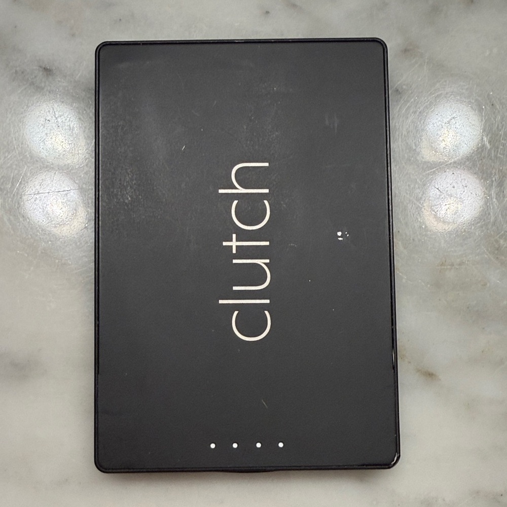 Black Clutch Portable Charger